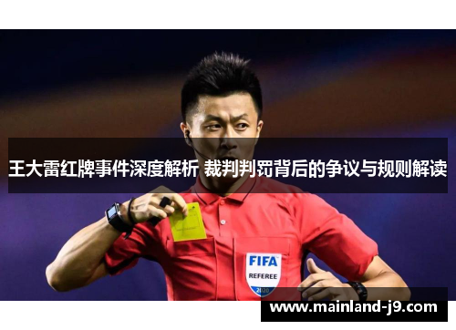 王大雷红牌事件深度解析 裁判判罚背后的争议与规则解读 王大雷红牌事件深度解析 裁判判罚背后的争议与规则解读