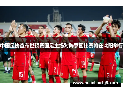 中国足协宣布世预赛国足主场对阵泰国比赛将在沈阳举行 中国足协宣布世预赛国足主场对阵泰国比赛将在沈阳举行
